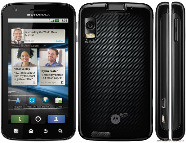 Motorola Atrix (Image from gsmarena.com)