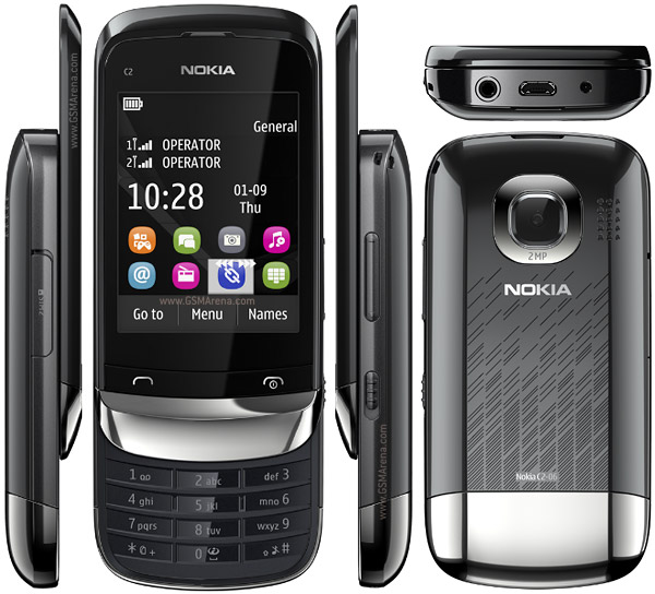 harga Nokia C2-06 dual SIM layar sentuh, hp nokia dua kartu, kelemahan kekurangan dan kelebihan Nokia C2-06