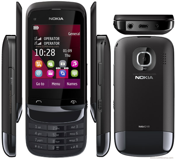 harga Nokia C2-03 dual SIM layar sentuh, hp nokia dua kartu, kelemahan kekurangan dan kelebihan Nokia C2-03