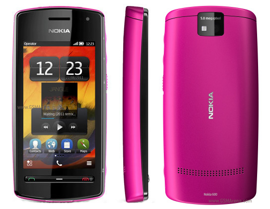 harga Nokia 600 baru bekas, fitur spesifikasi ponsel handphone Nokia 600 Symbian belle terbaru, kelemahan kekurangan dan kelebihan desain Nokia 600, hp 3G/HSDPA WiFi NFC