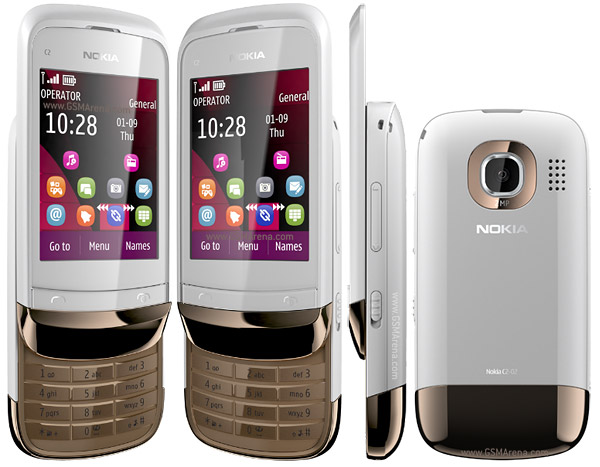 Harga Nokia C2-02 dual sim, hape dual sim layar sentuh, kelemahan kekurangan dan kelebihan Nokia C2-02