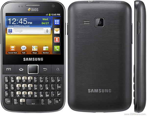 Samsung Galaxy Y Pro Duos reviews and specifications